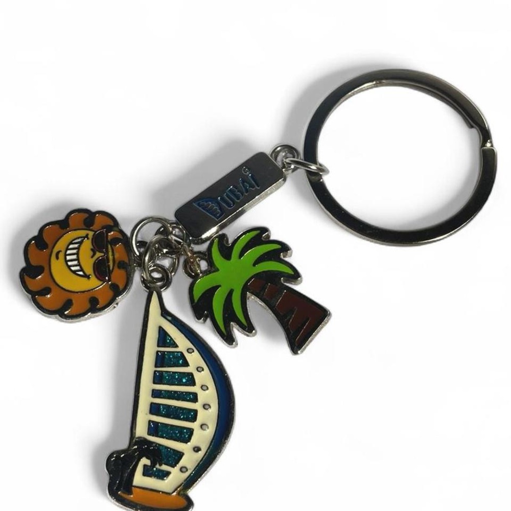 Dubai Beachy Charm Keychain